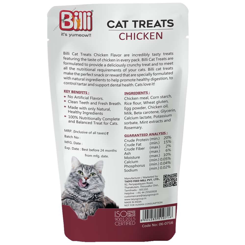 Billi Cat Treat Chicken Back