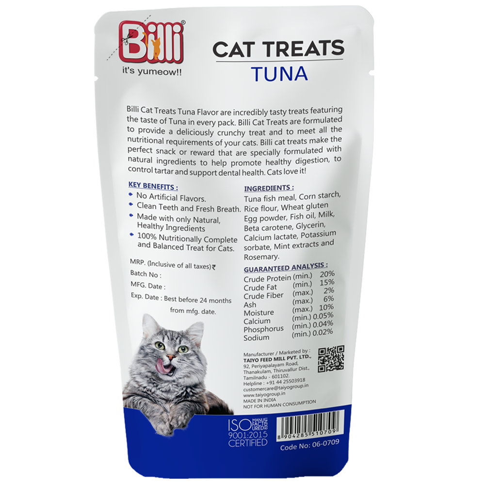 Billi Cat Treat Tuna Back