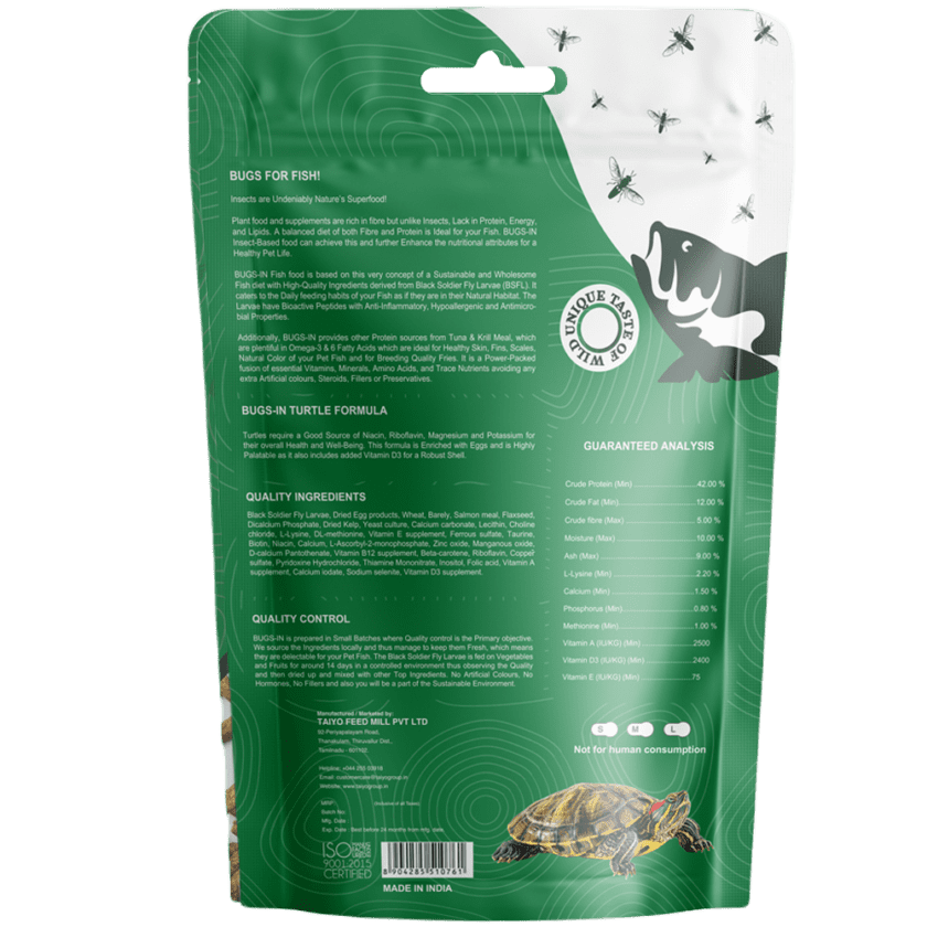 Picture of Bugs-In Turtle Formula - Taiyo Feed Mill Limited