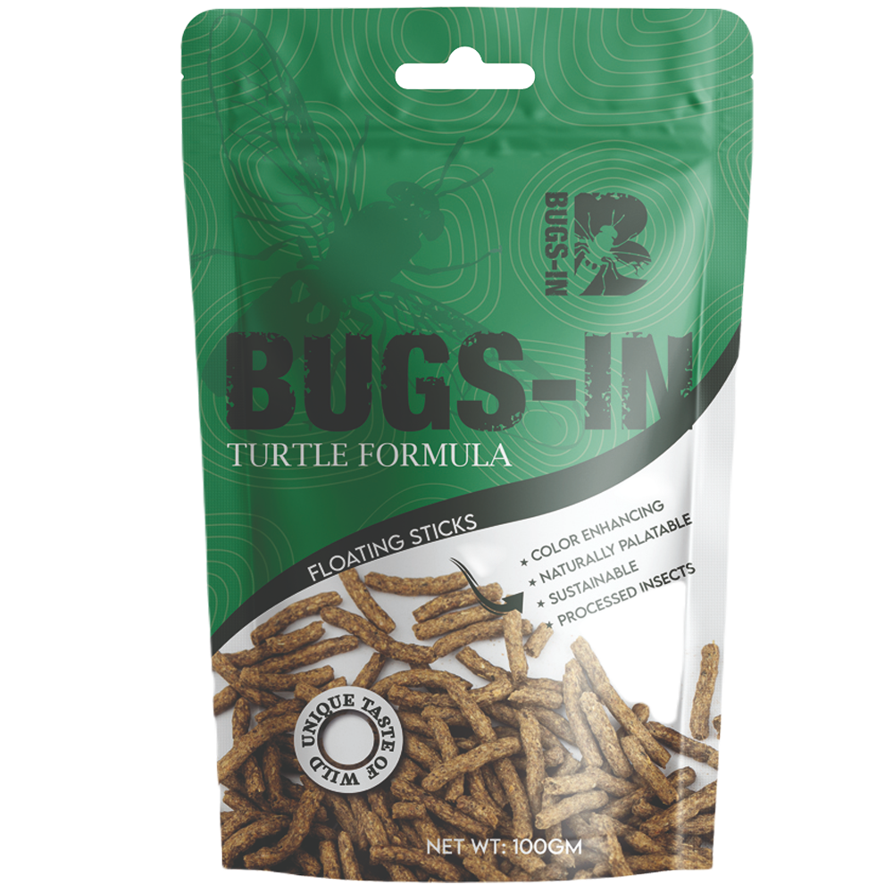 Bugs in Turtle Formula 100g front Bugs in Turtle Formula 100g front