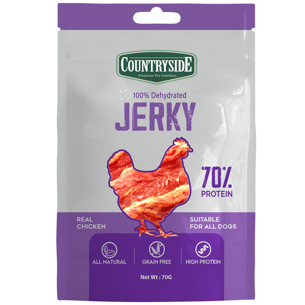 Countryside Dehydrated Treat CHICKEN JERKY