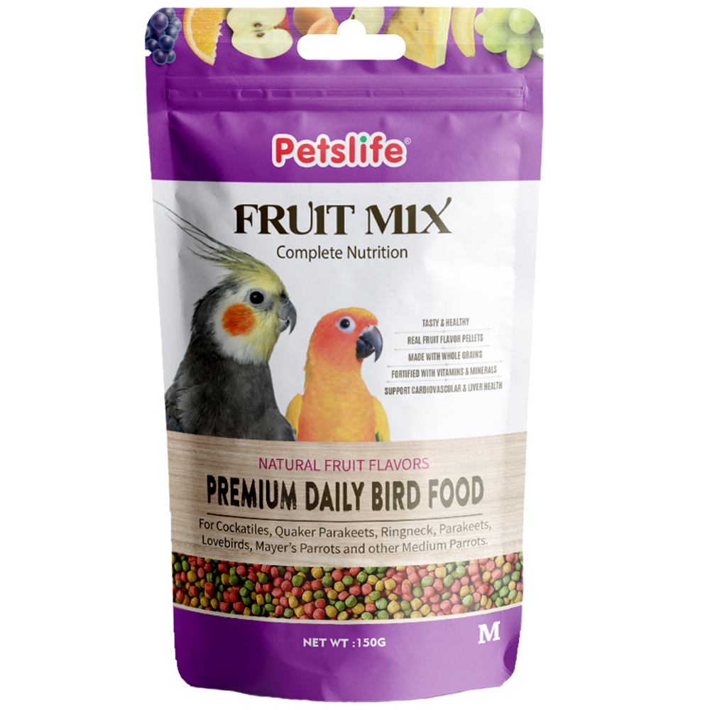 Fruit Mix Pellets Medium Front Fruit Mix Pellets Medium Front