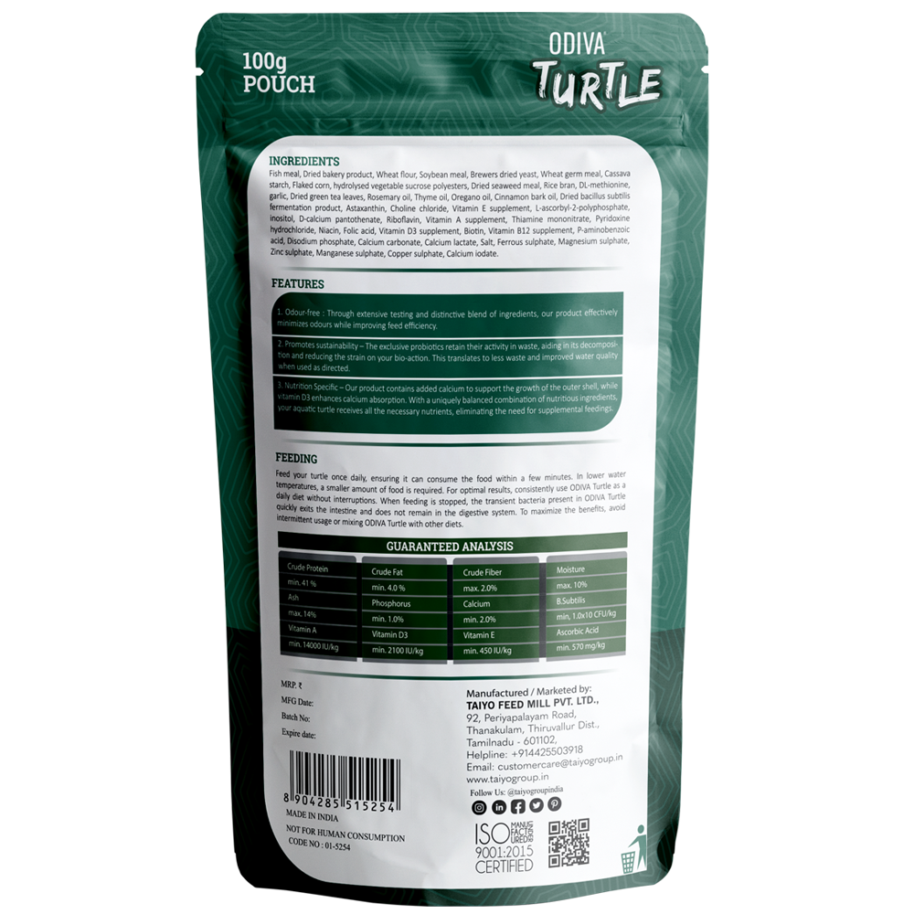 ODIVA TAIYO TURTLE BACK ODIVA TAIYO TURTLE BACK