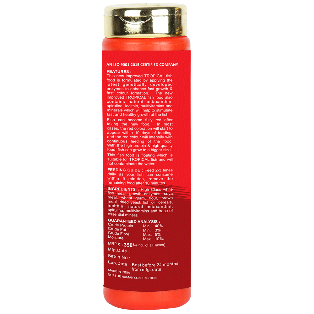 Ever Red Tropical 220g Back