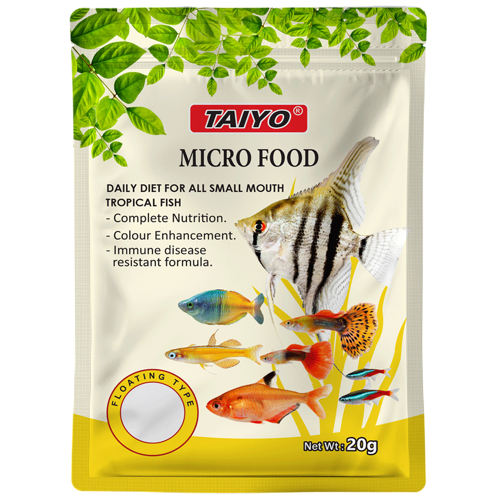 Micro Food Yellow 20g Front
