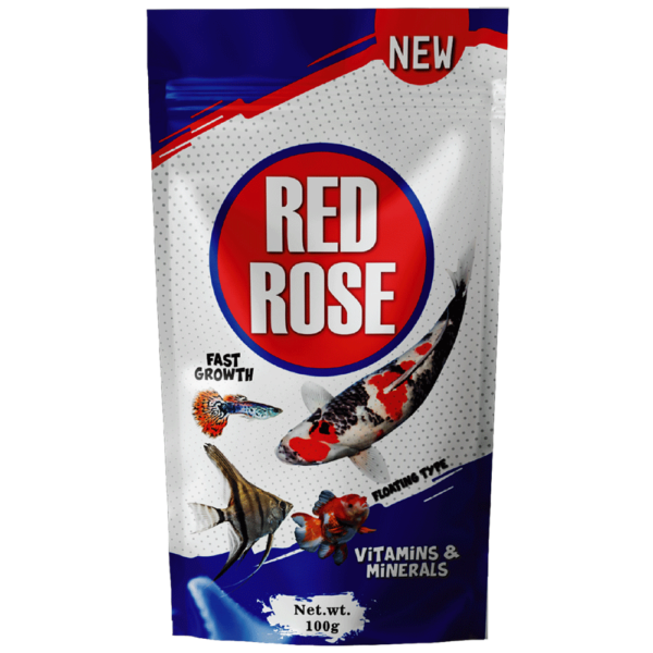 Taiyo Red Rose Fish Food Front